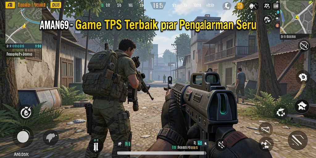 Tampilan gameplay AMAN69 yang mendebarkan dan penuh aksi.