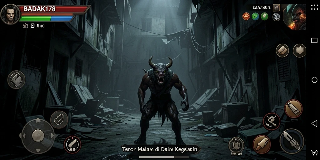 Gameplay BADAK178 yang mendebarkan dan menakutkan.