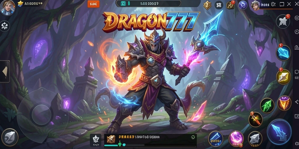 Screenshot gameplay DRAGON777 menampilkan aksi seru dalam petualangan.