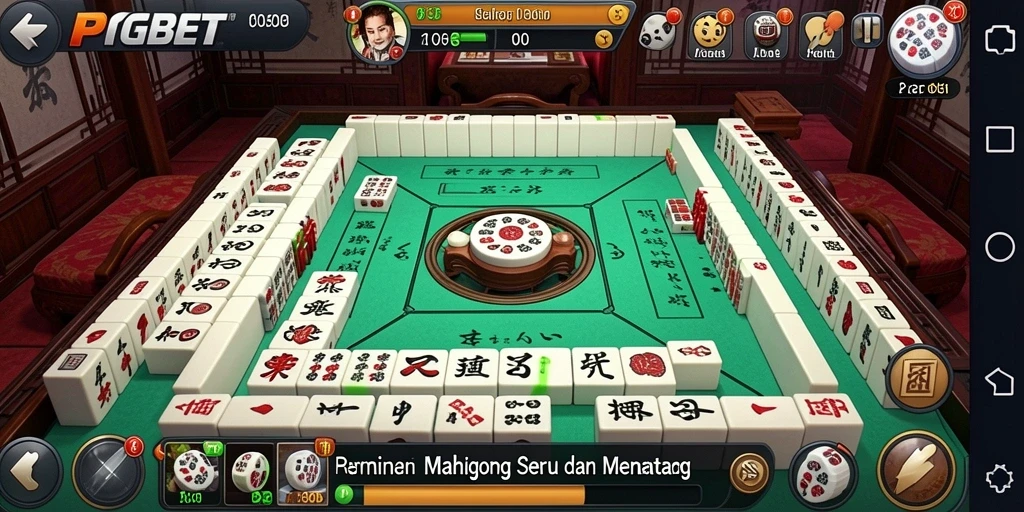 Tampilan gameplay PGBET yang menyenangkan dalam permainan Mahjong.
