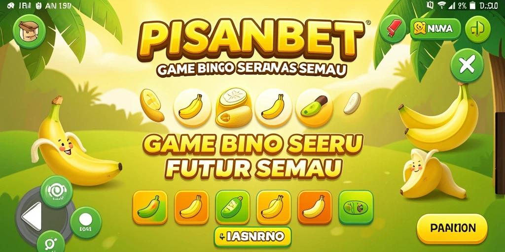 Tampilan gameplay seru di PISANGBET dengan suasana Bingo yang menyenangkan.