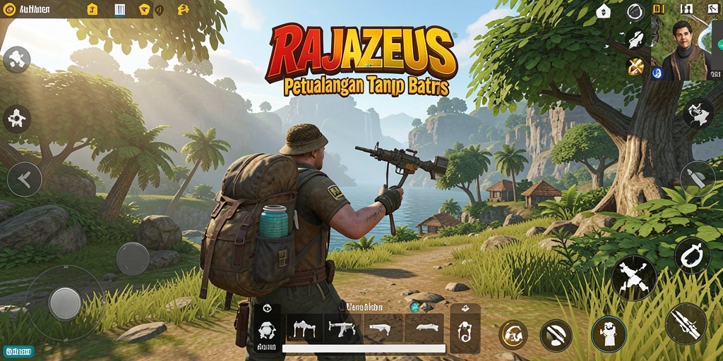 Tampilan gameplay Open World yang mendalam dan mengesankan dari RAJAZEUS.