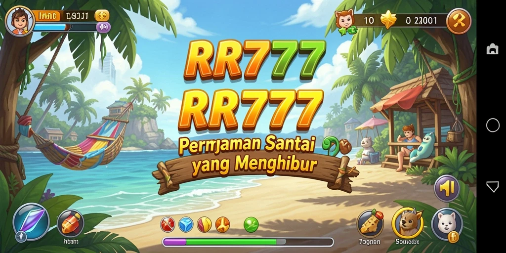 Tangkapan layar gameplay menarik dari RR777 yang menghibur.