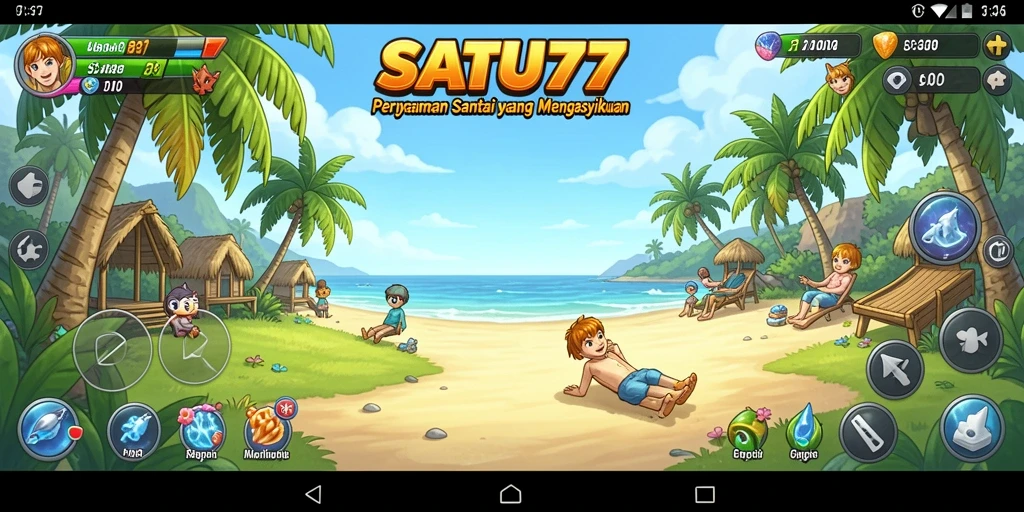 Tangkapan layar gameplay SATU77 yang menampilkan momen seru dalam permainan.