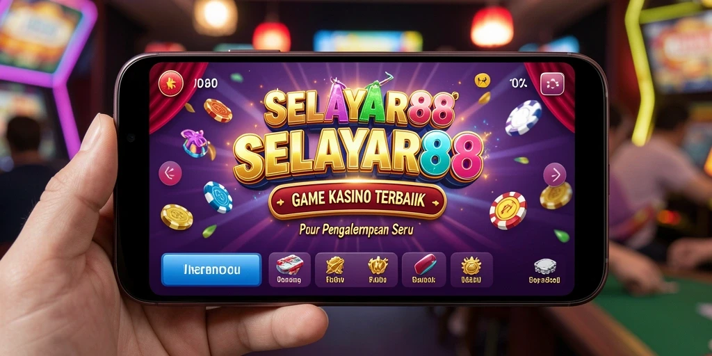 Screenshot SELAYAR88 menampilkan gameplay seru di dalam Kasino.