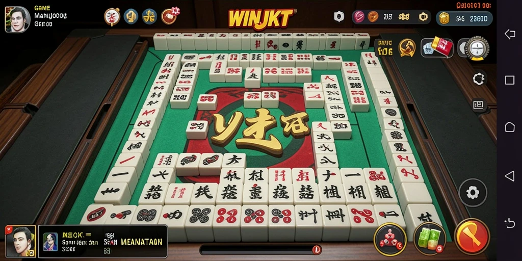 Tampilan gameplay menarik dari WINJKT yang penuh warna.